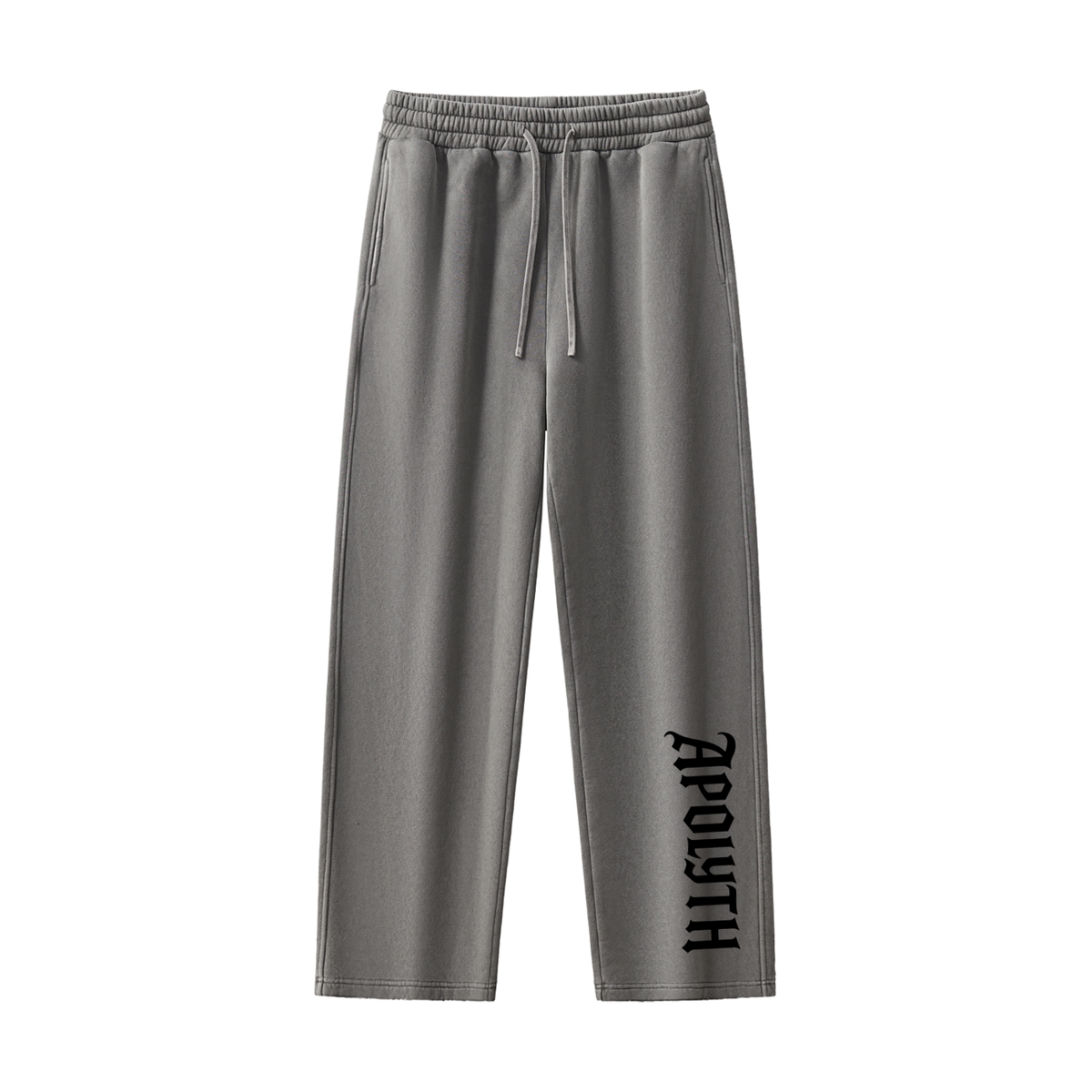 Apolyth Jogger - front view - Apolyth gothic athleisure