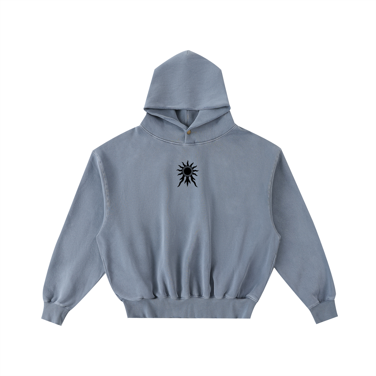 Apolyth Hoodie - side view - Apolyth gothic streetwear