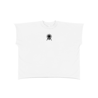 Saints Light Half-Sleeve in cotton jersey, front view.