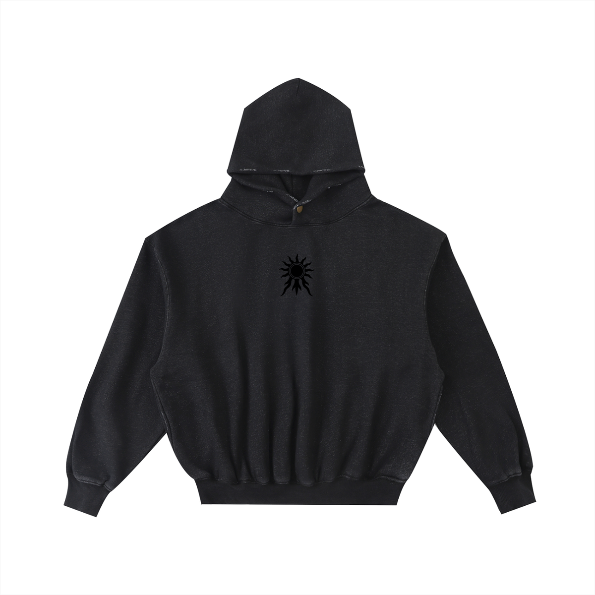 Apolyth Hoodie - front view - Apolyth gothic streetwear