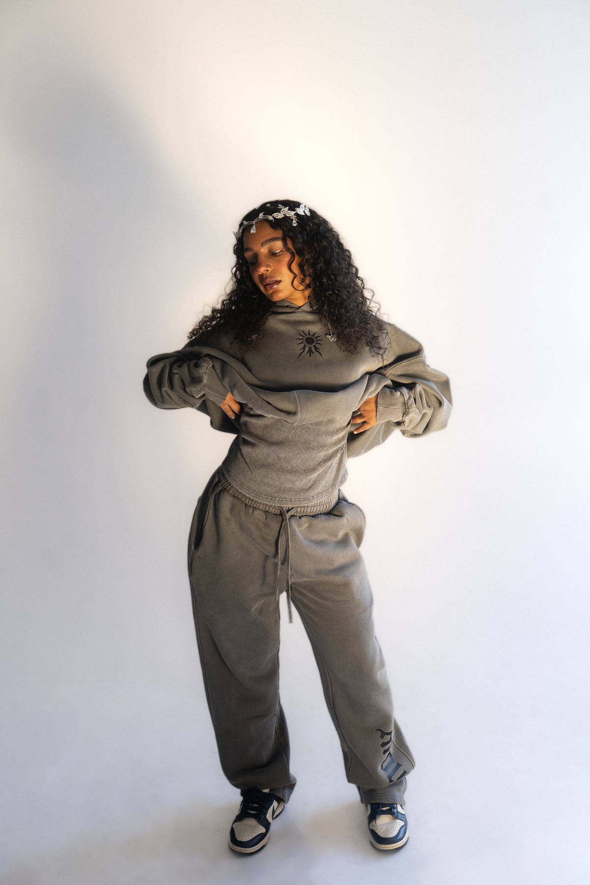 Apolyth Jogger - back view - Apolyth gothic athleisure