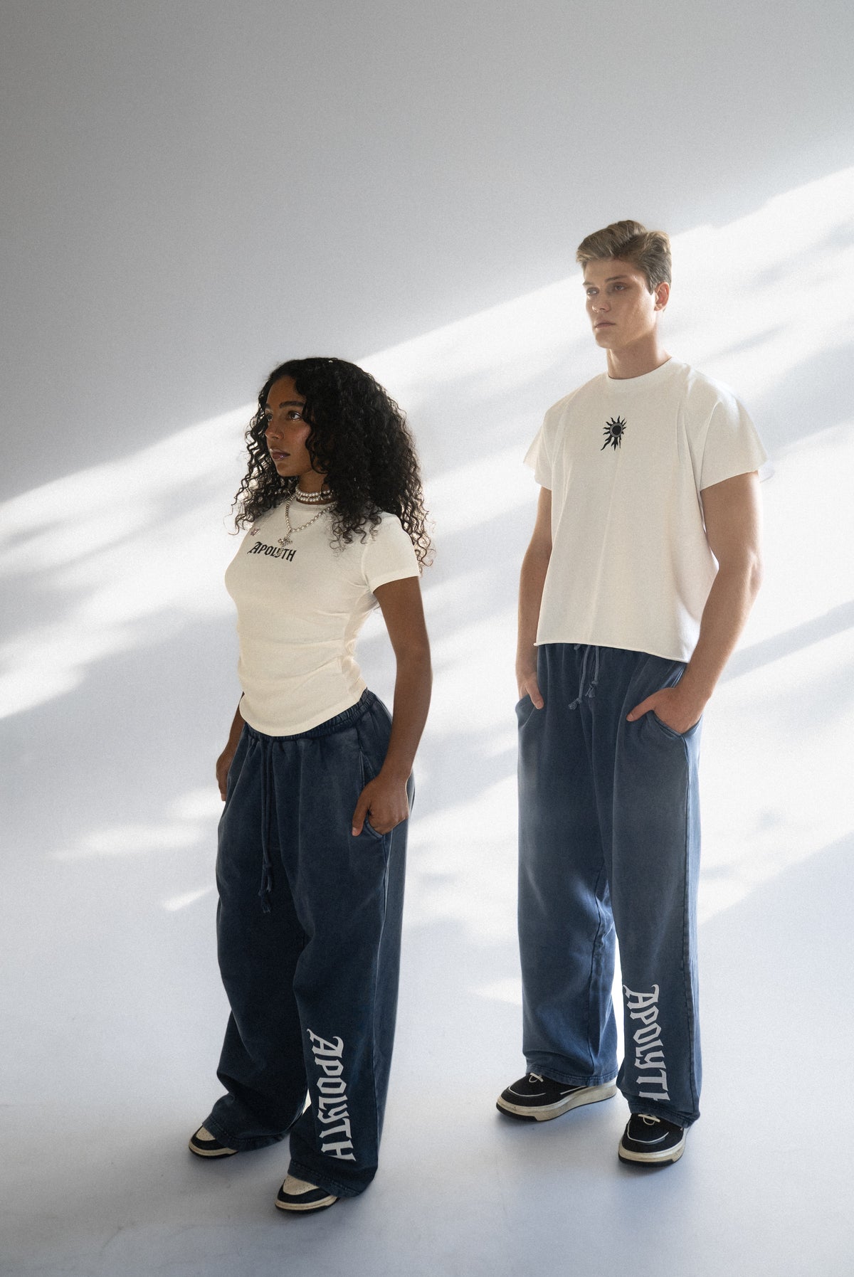 Apolyth Washed Jogger - detail - Apolyth gothic athleisure
