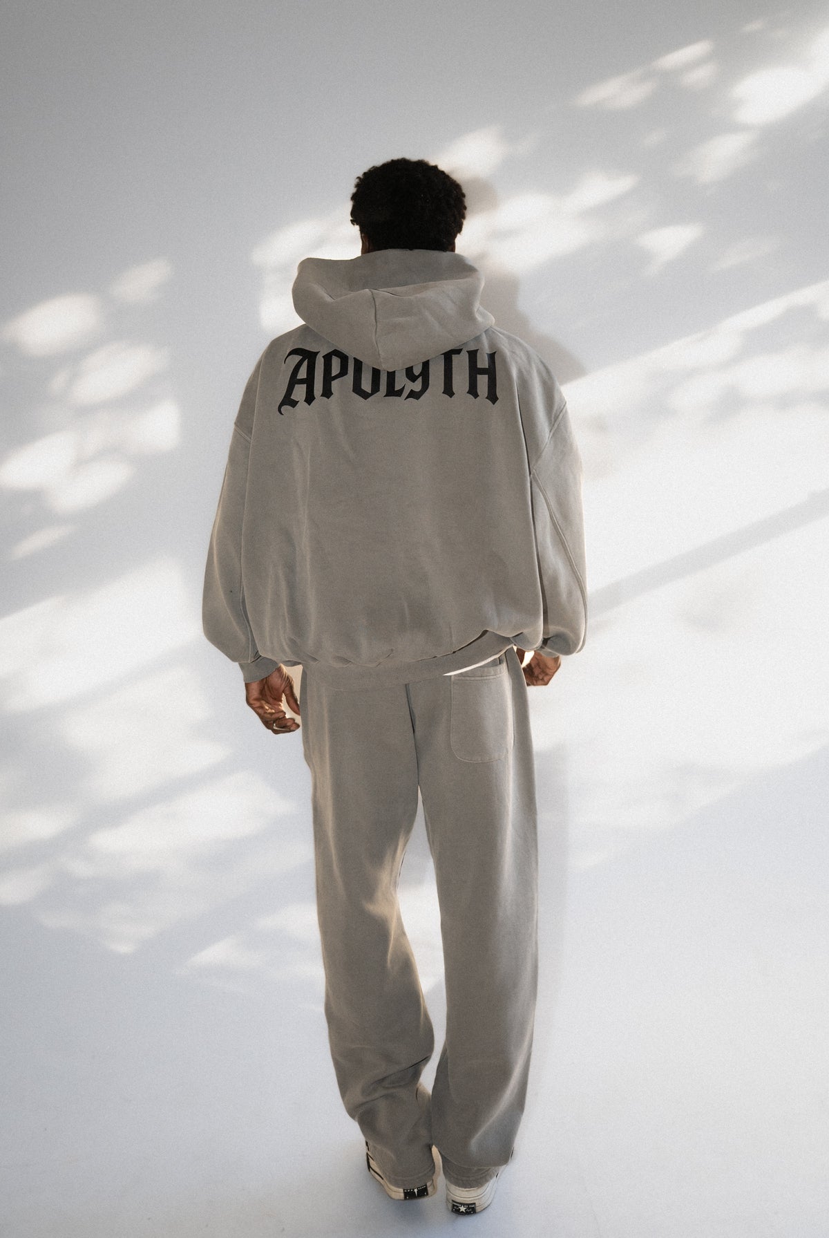 Apolyth Hoodie - on model - Apolyth gothic streetwear