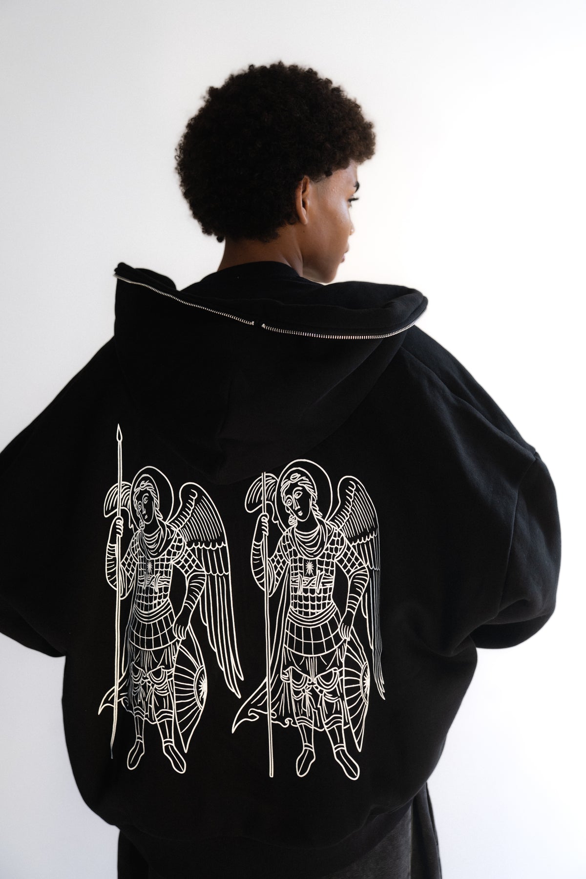 Saints Armor - close-up - Apolyth dark aesthetic clothing
