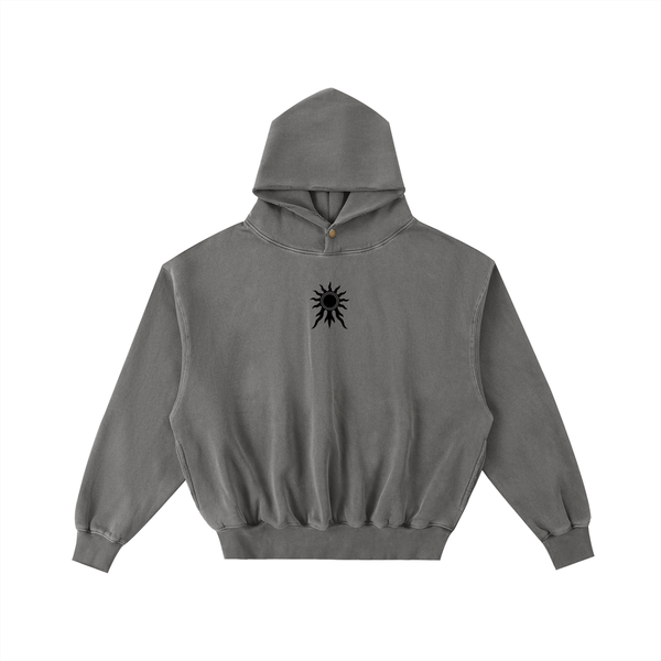 Apolyth Hoodie - front view - Apolyth gothic streetwear