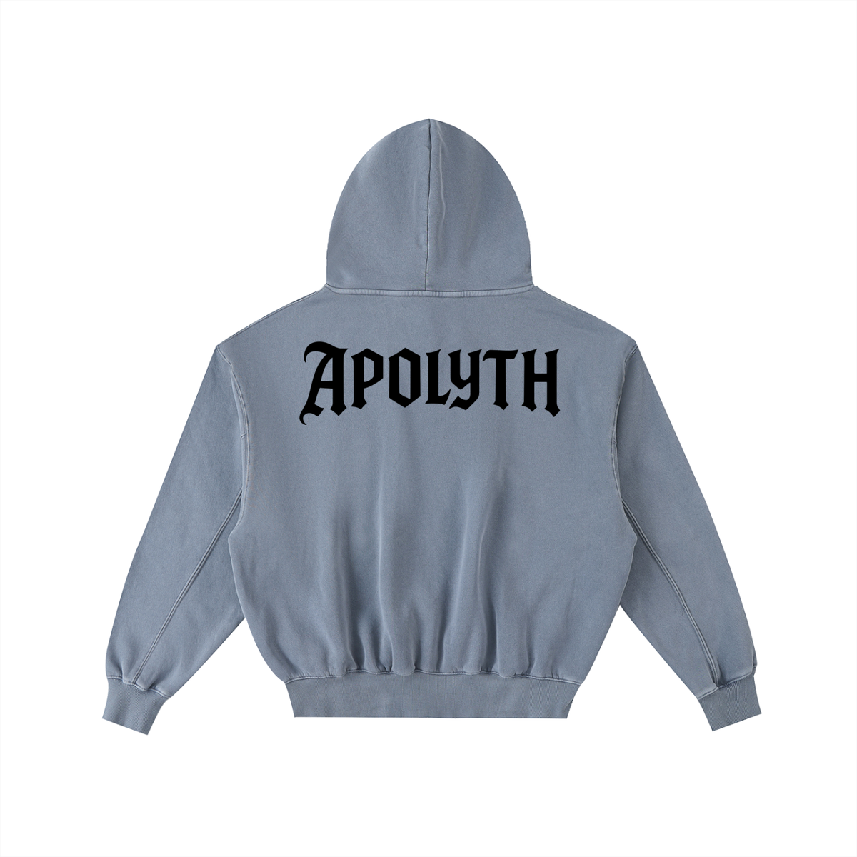 Apolyth Hoodie - close-up - Apolyth gothic streetwear